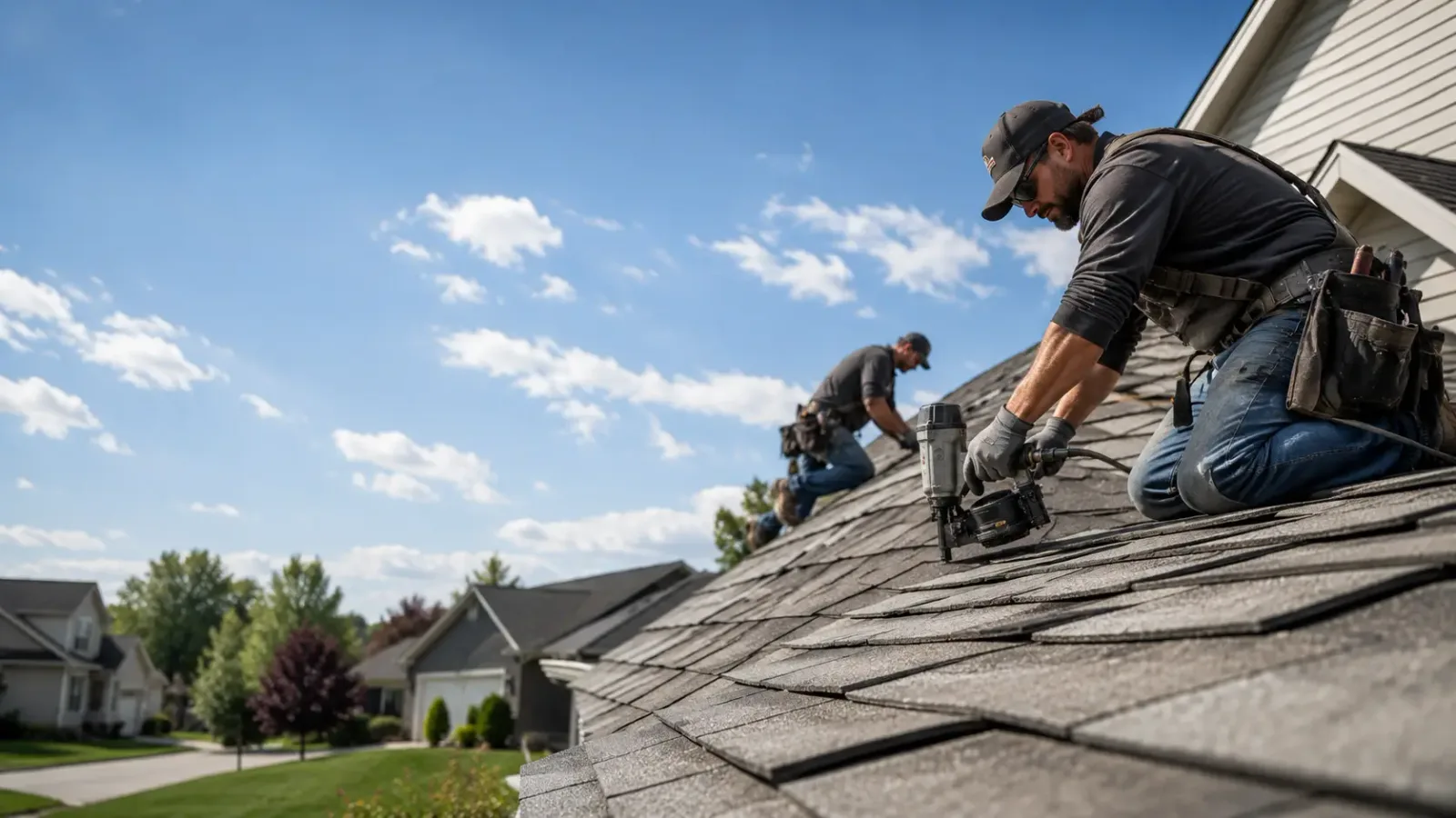 Storm Damage Roof Repair in New Baden, IL near me